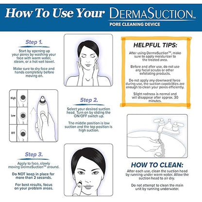 Derma Suction Cleaner Device